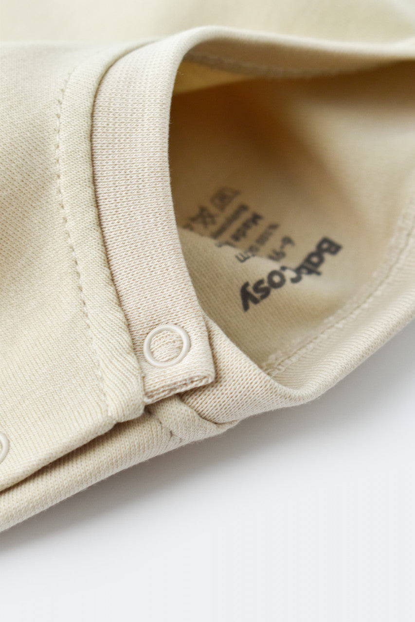 Set bluzita cu maneca lunga si pantaloni lungi din bumbac organic si modal -  BabyCosy