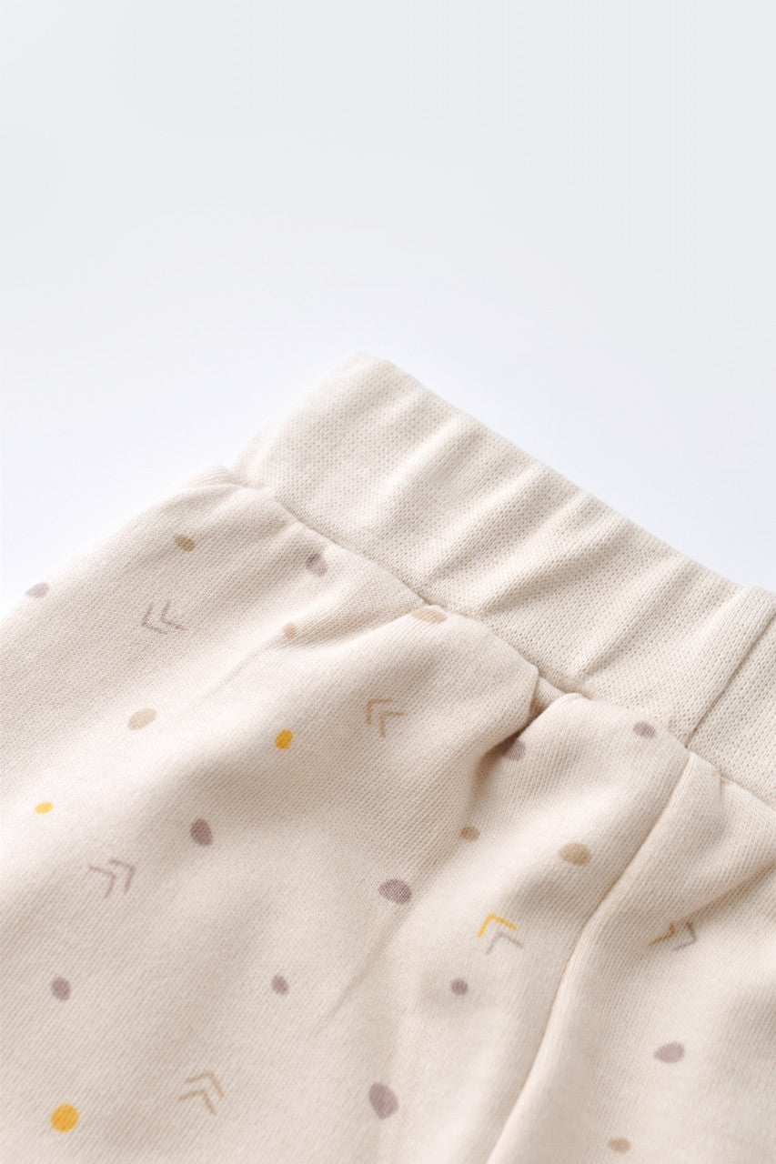 Set bluzita cu maneca lunga si pantaloni lungi din bumbac organic si modal -  BabyCosy