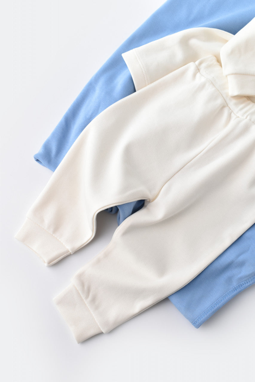 Set bluzita cu maneca lunga si pantaloni lungi din bumbac organic si modal -  BabyCosy