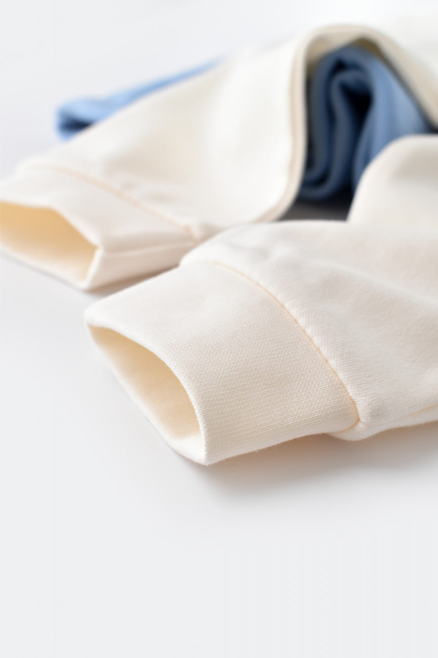 Set bluzita cu maneca lunga si pantaloni lungi din bumbac organic si modal -  BabyCosy