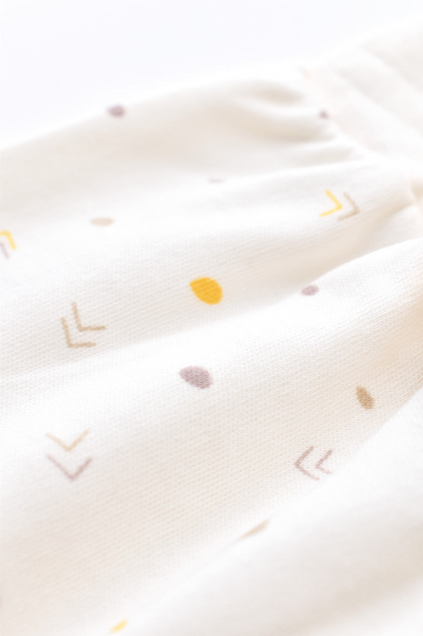 Set bluzita cu maneca lunga si pantaloni lungi din bumbac organic si modal -  BabyCosy