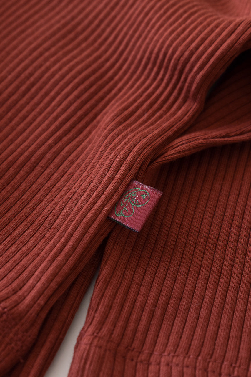 Set bluzita cu maneca lunga si pantaloni lungi din bumbac organic si modal -  BabyCosy