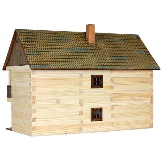 Set constructie arhitectura Casa magistratului, 298 piese din lemn, Walachia