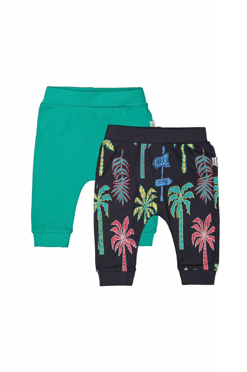 Set de 2 perechi de pantaloni Savana pentru bebelusi, Tongs baby