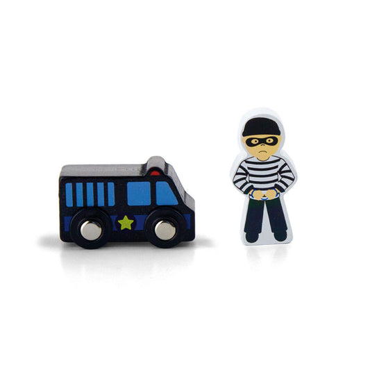 Set de accesorii trenulete - Statie de politie, Viga - Imagine 3