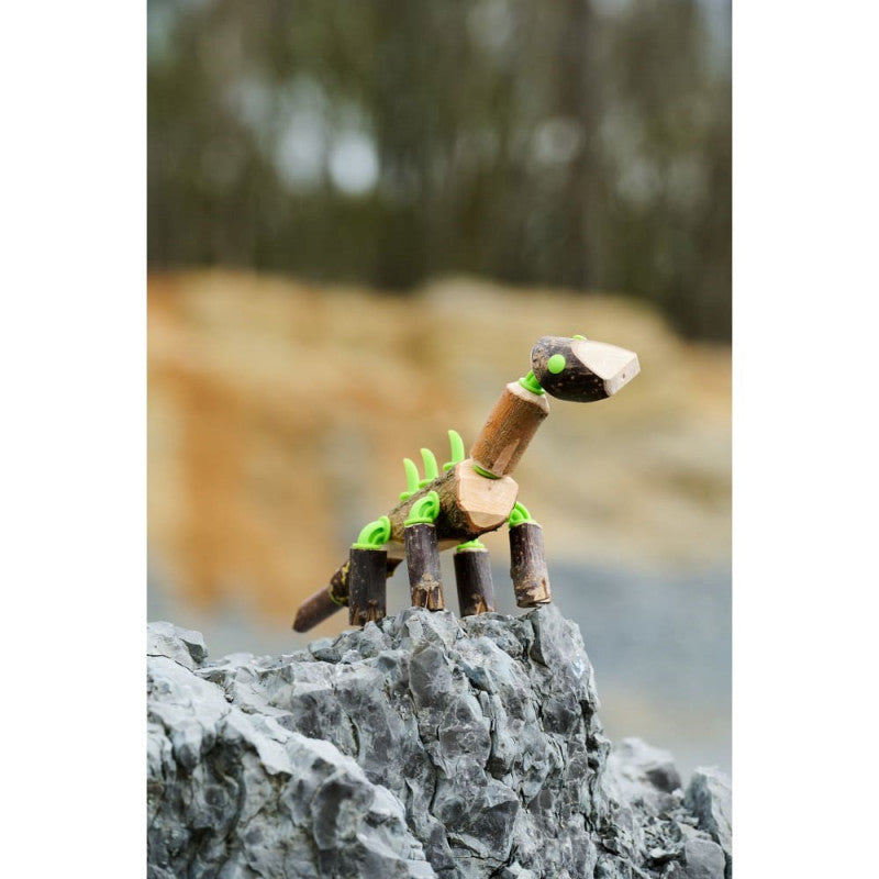 Set de constructie dinozauri Terra Kids, Haba