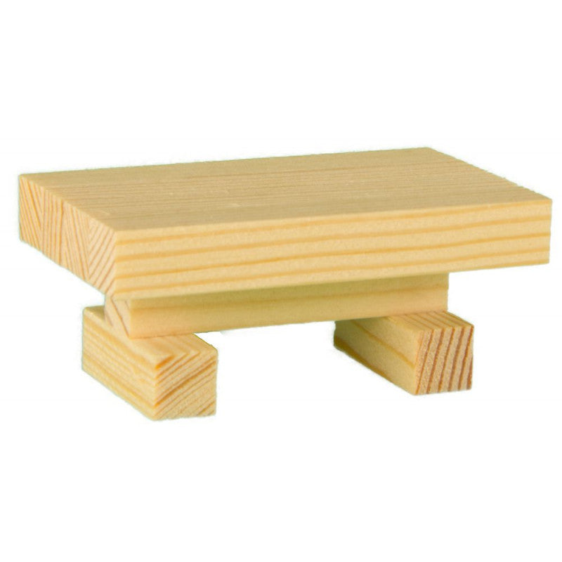 Set de construit Obiecte de mobilier, 128 piese din lemn, Walachia