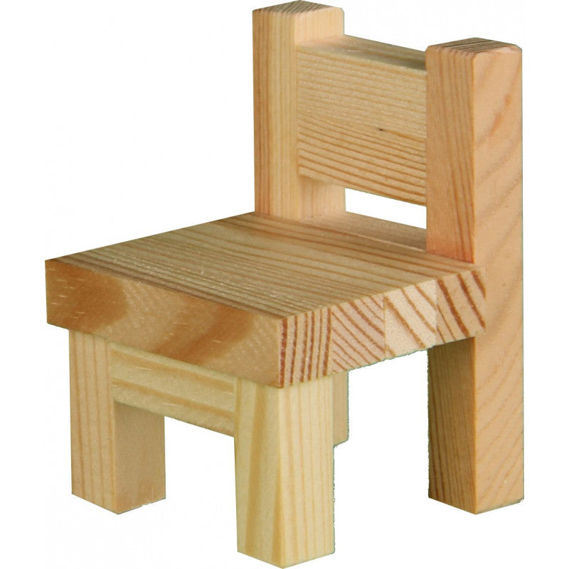 Set de construit Obiecte de mobilier, 128 piese din lemn, Walachia