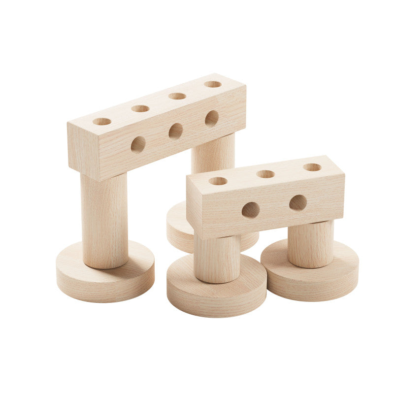Set gama Construct Mini format din 44 piese, pentru construit masini, animale si alte modele, Walachia