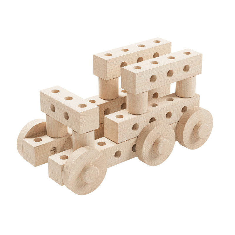 Set gama Construct Mini format din 44 piese, pentru construit masini, animale si alte modele, Walachia