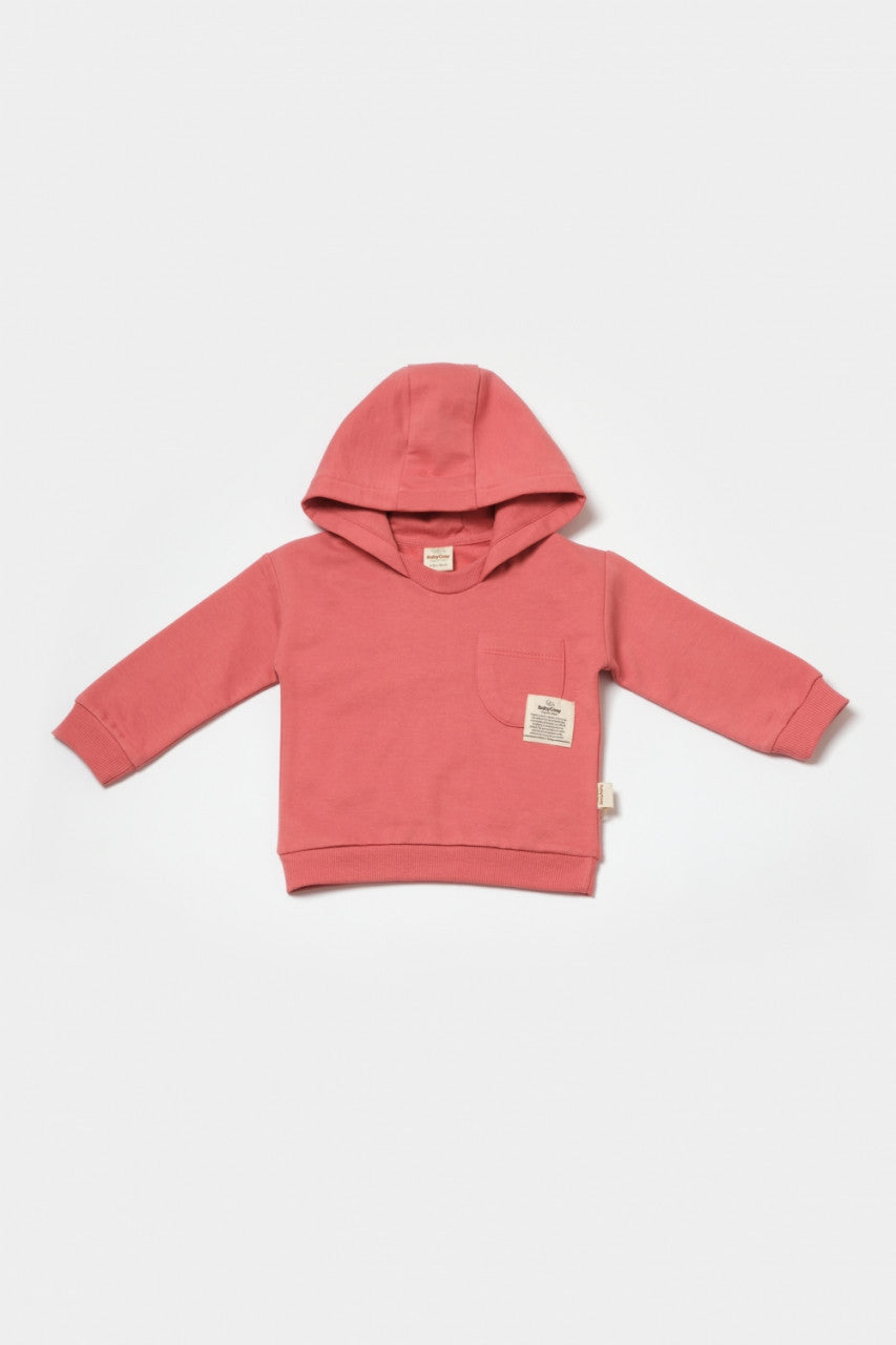 Set hanorac cu gluga si pantaloni, Two thread, 100%bumbac organic - , BabyCosy