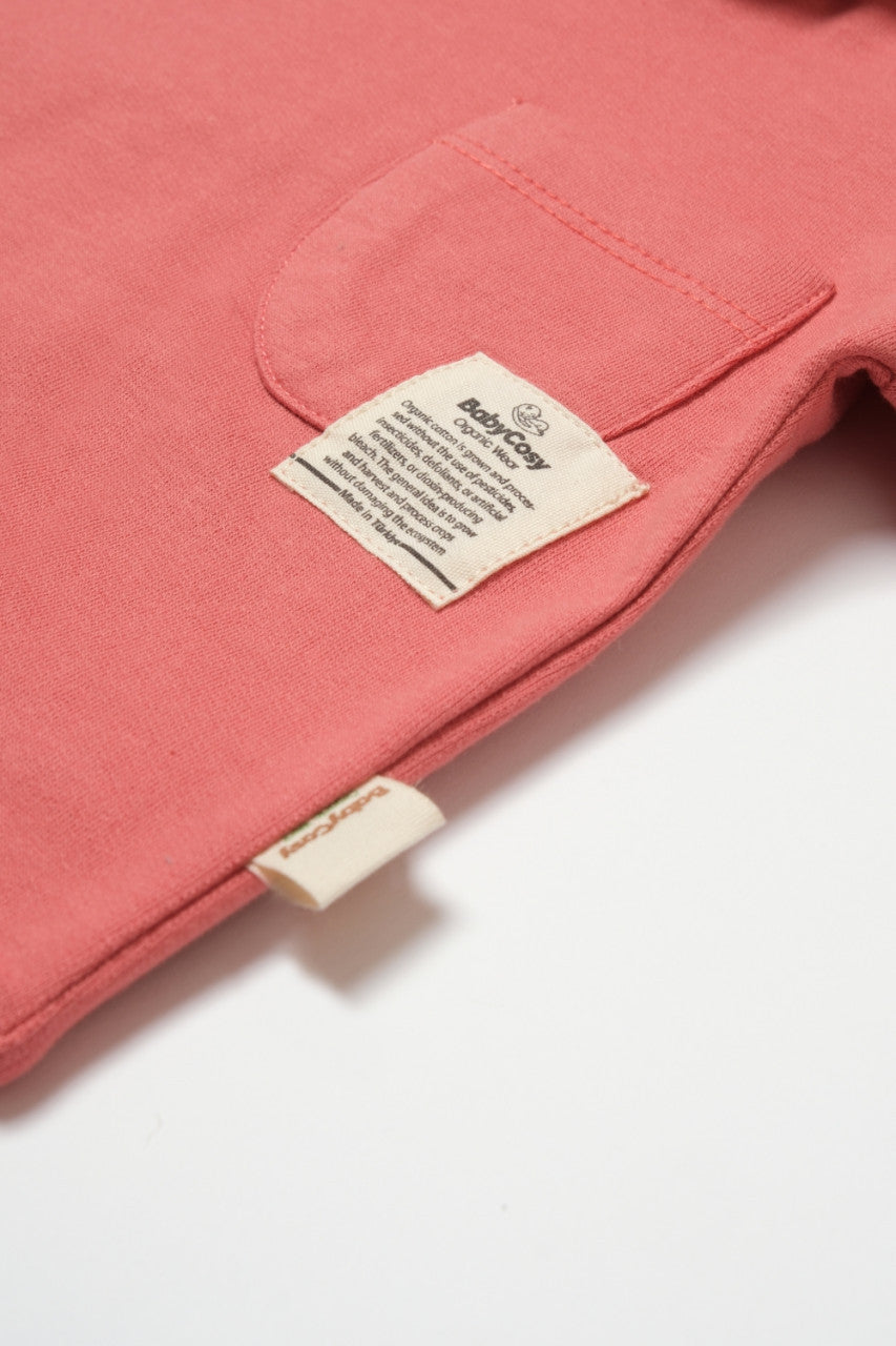 Set hanorac cu gluga si pantaloni, Two thread, 100%bumbac organic - , BabyCosy