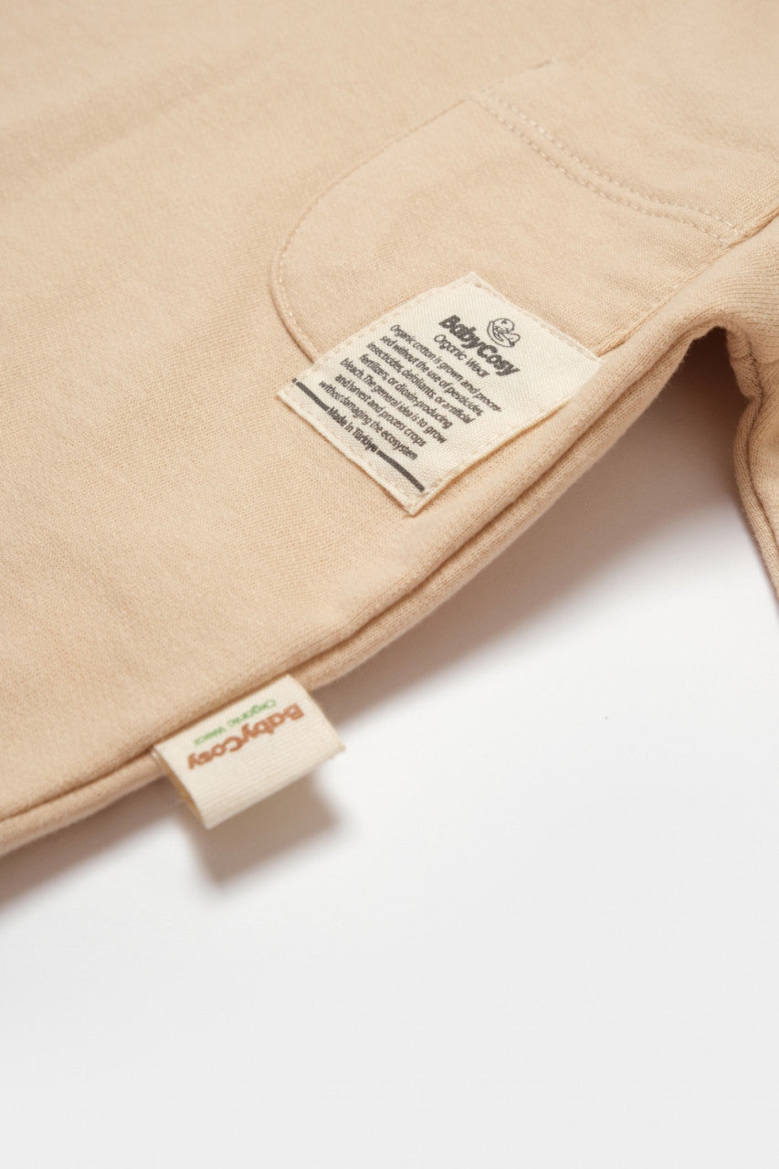 Set hanorac cu gluga si pantaloni, Two thread, 100%bumbac organic - , BabyCosy