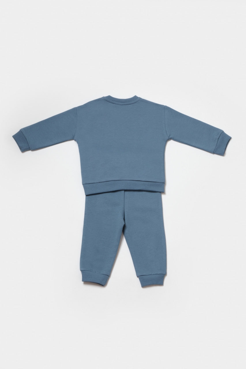 Set hanorac si pantaloni, Two thread, 100%bumbac organic - , BabyCosy