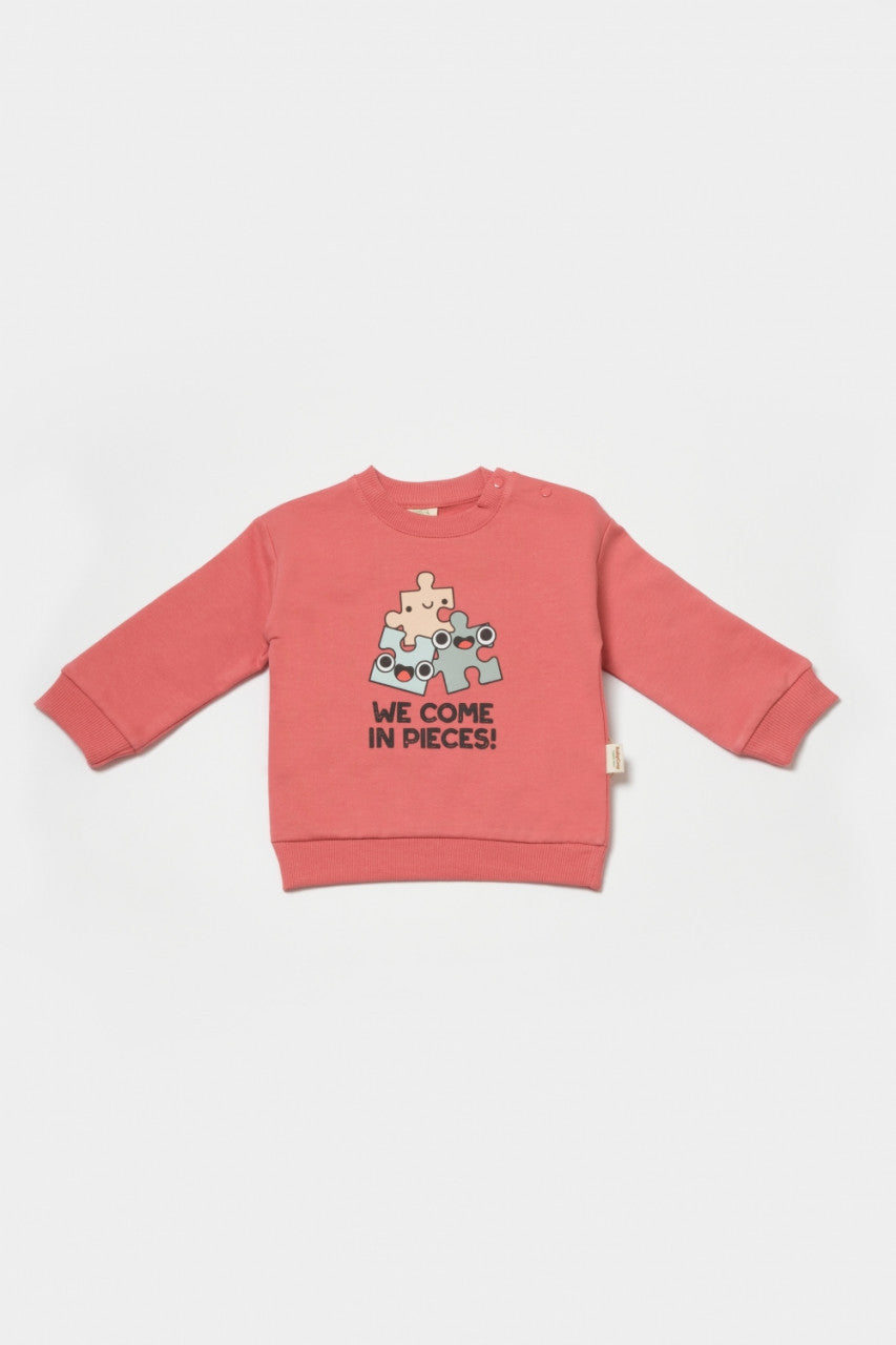 Set hanorac si pantaloni, Two thread, 100%bumbac organic - , BabyCosy