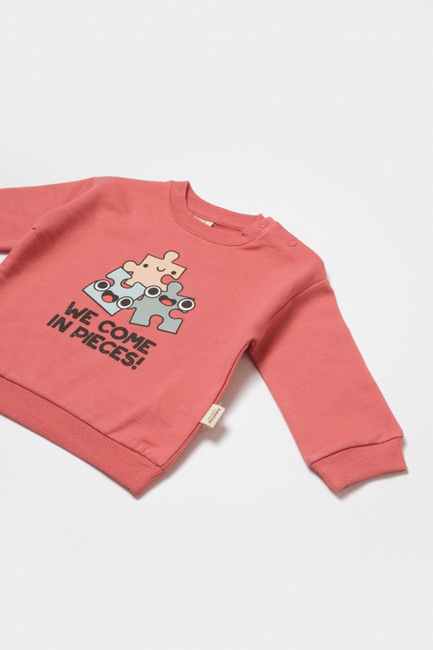 Set hanorac si pantaloni, Two thread, 100%bumbac organic - , BabyCosy