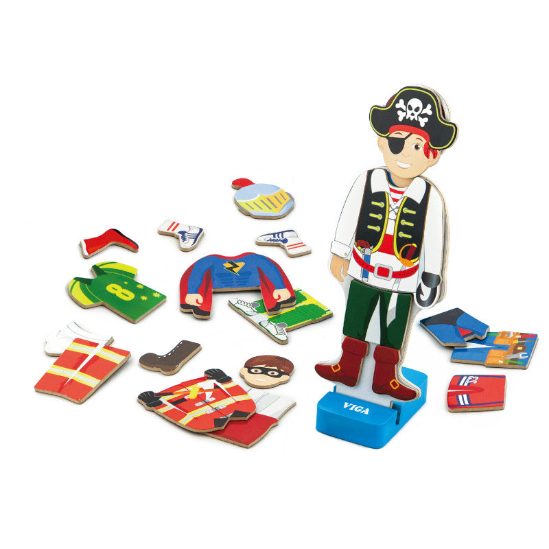 Set magnetic Vestimentatie baieti, Viga