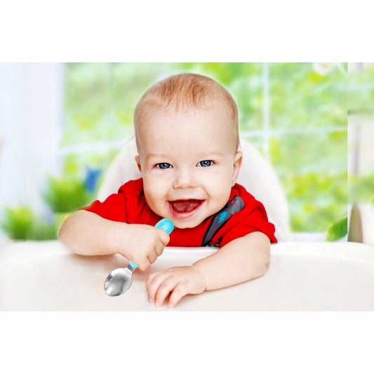 Set tacamuri inox BabyJem - 4 culori disponibile - Imagine 6