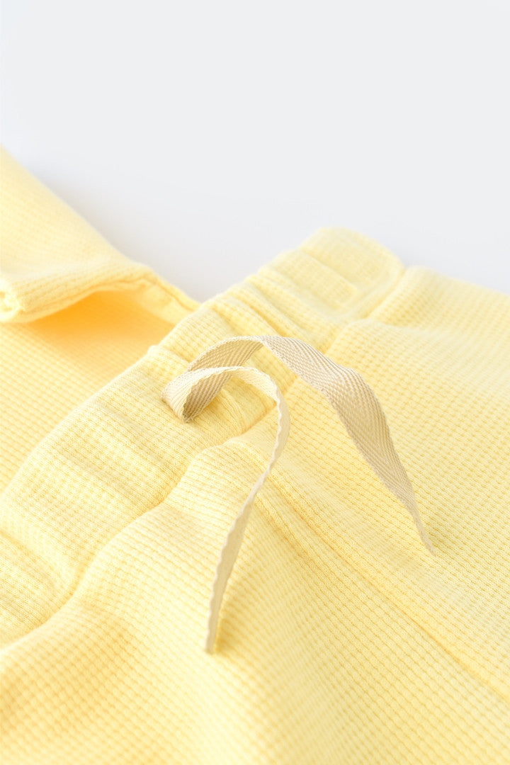 Set tricou cu pantaloni scurti - 100% bumbac organic - , BabyCosy