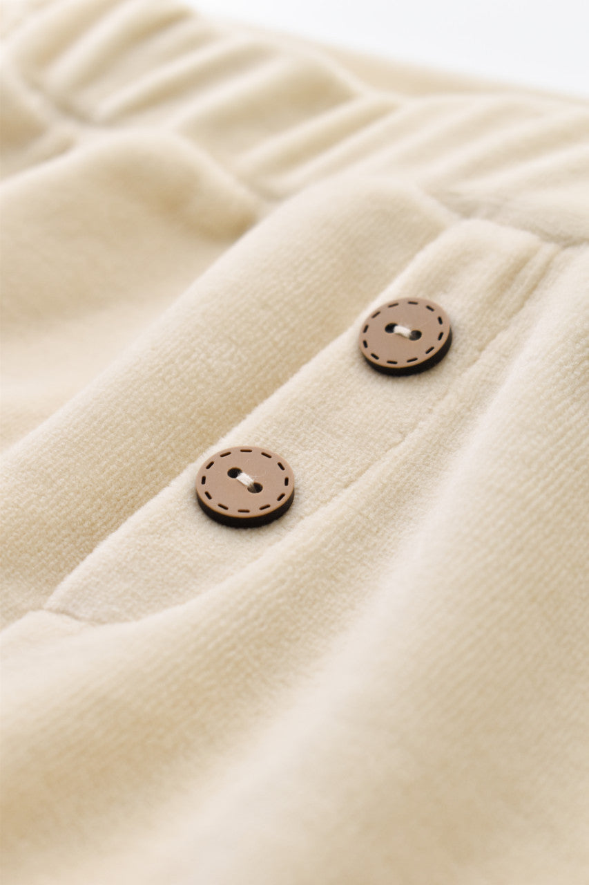 Set Ursulet cu bluzita cu fermoar si gluga si pantaloni lungi din 80%bumbac organic si 20% poliester - , BabyCosy