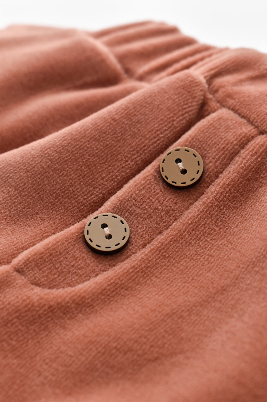 Set Ursulet cu bluzita cu fermoar si gluga si pantaloni lungi din 80%bumbac organic si 20% poliester - , BabyCosy