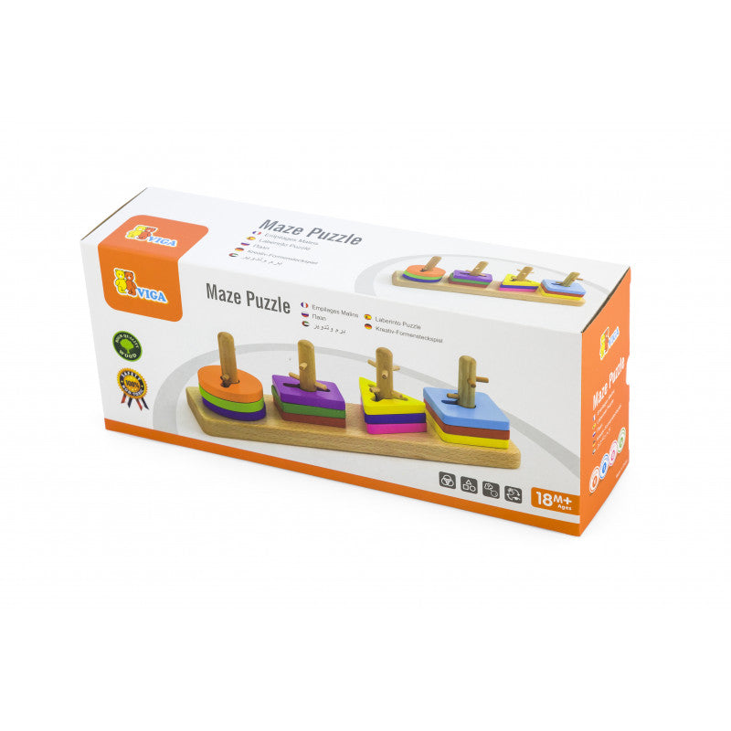 Sortator stivuitor labirint, Viga