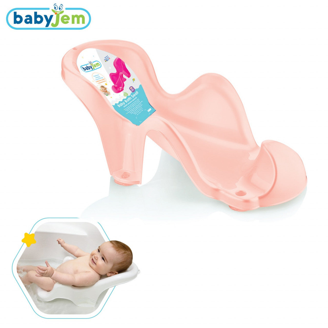 Suport anatomic universal BabyJem pentru cadita bebelusi - 3 culori disponibile