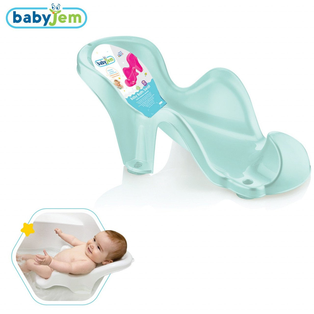 Suport anatomic universal BabyJem pentru cadita bebelusi - 3 culori disponibile