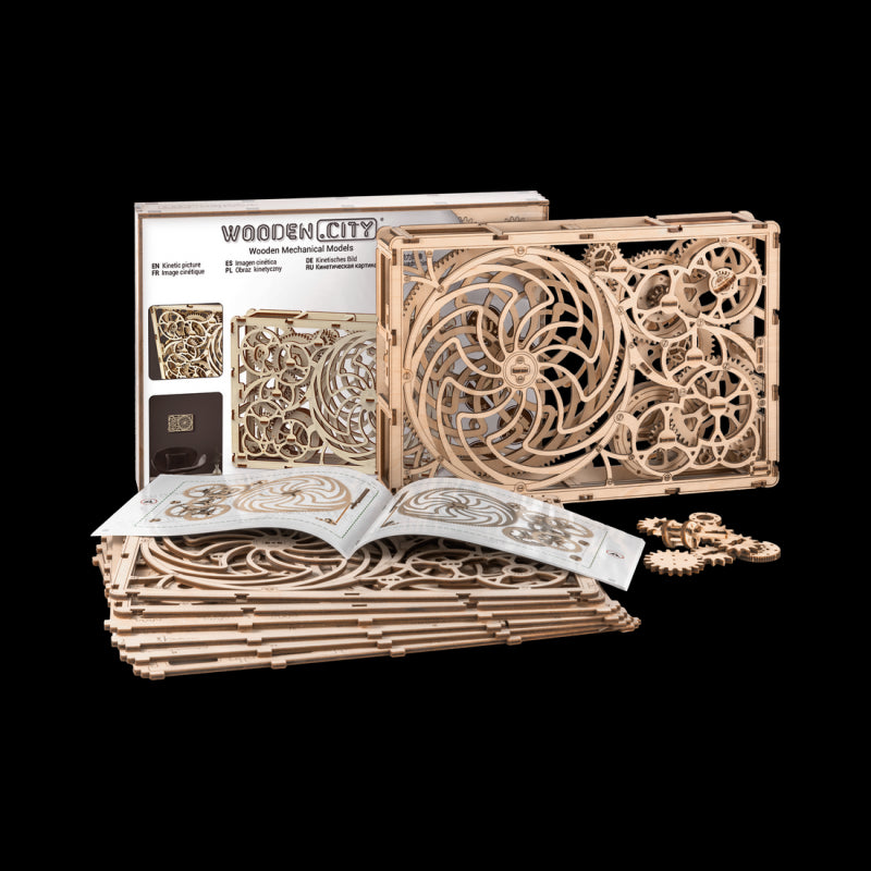 Tablou iluzie optica (Kinetic Picture) puzzle 3D