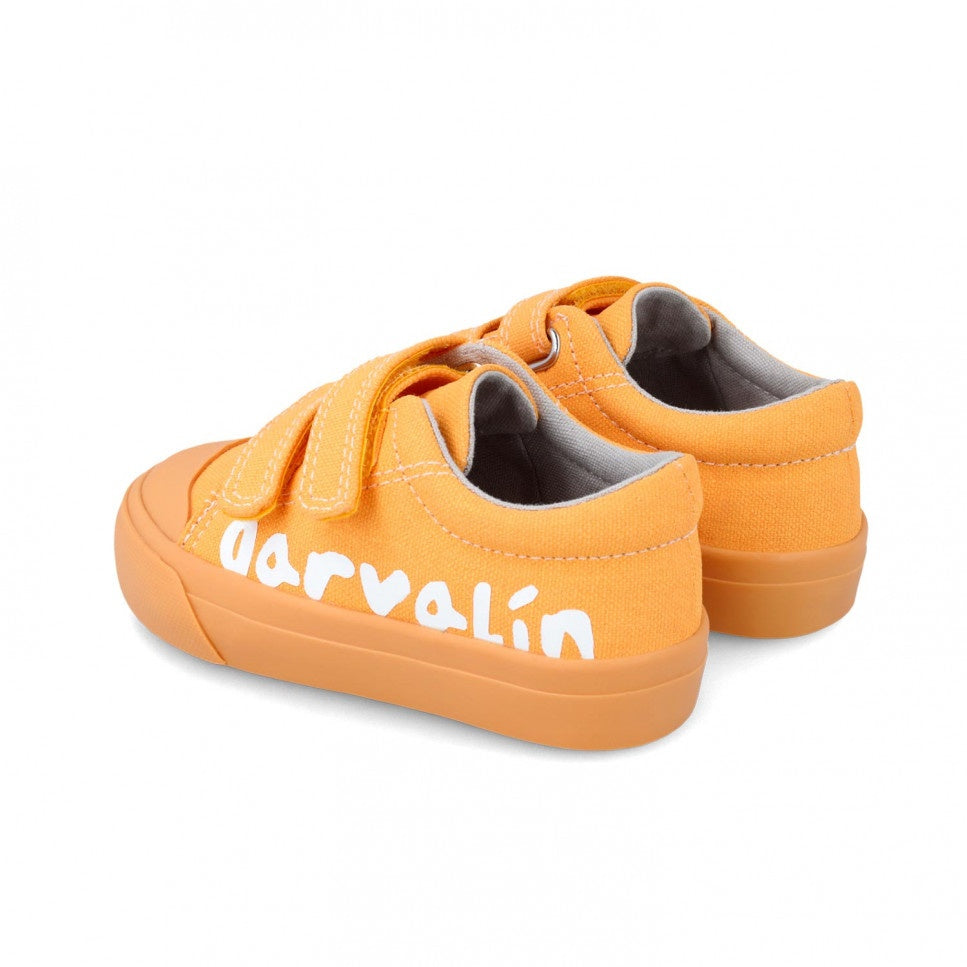 Tenisi canvas pentru copii Garvalin, rojo