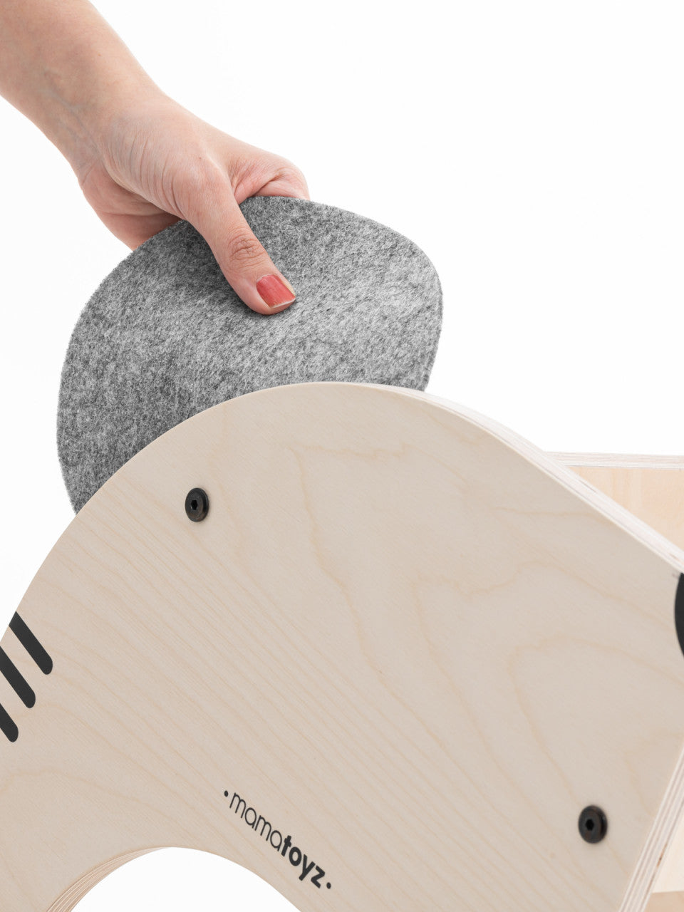 Turn de invatare MamaToyz Learning Tower din lemn, Soricel