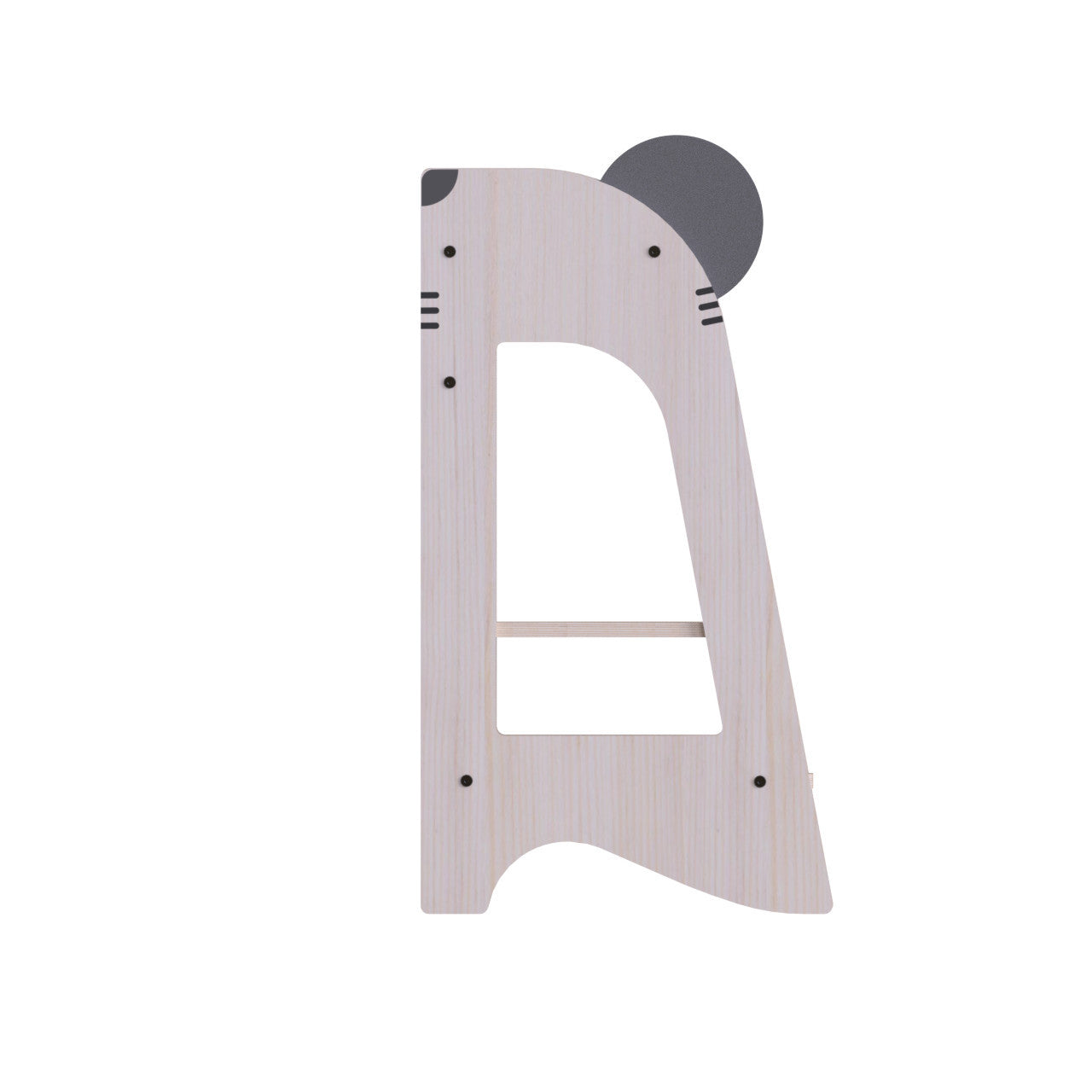 Turn de invatare MamaToyz Learning Tower din lemn, Soricel