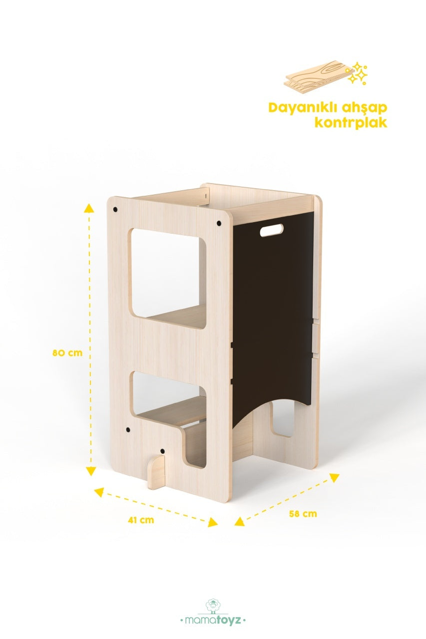 Turn de invatare multifunctional Kule Flip, Roz, MamaToyz - Imagine 6