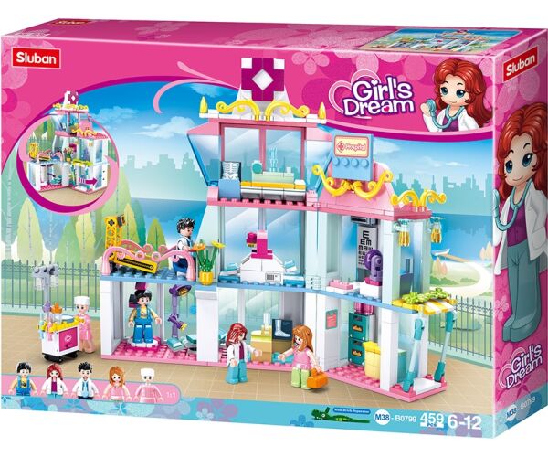 Sluban Girl's Dream | Set constructie Spital