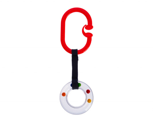 Zornaitoare cu prindere ovala BabyJem - 5 culori disponibile - Imagine 2