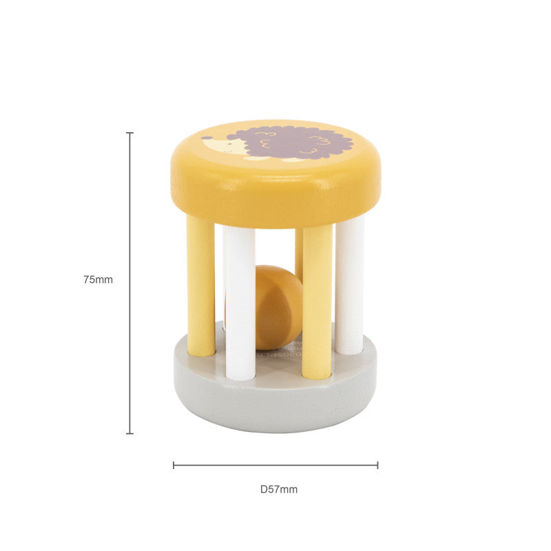 Zornaitoare galbena din lemn, PolarB Viga