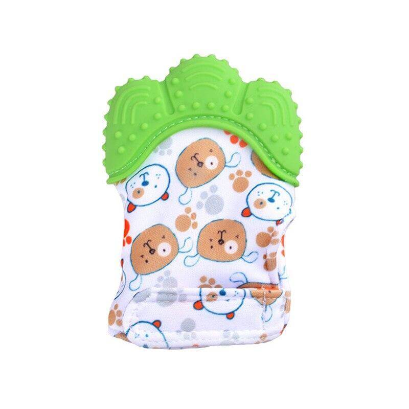 a stuffed animal with a green hat on