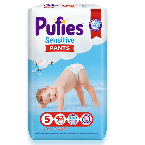 Puffies Pants Sensitive Nr.4-6 infant-ro